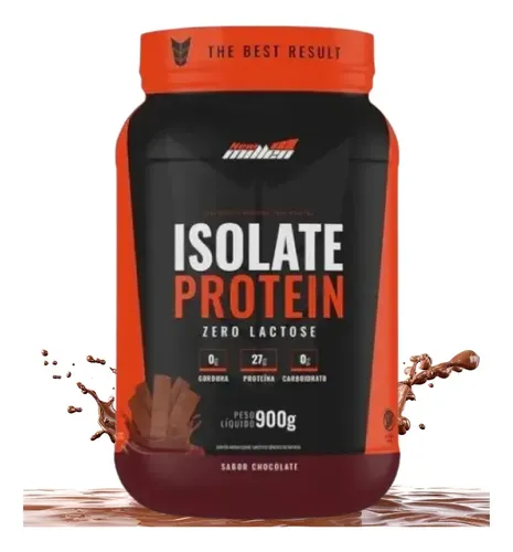 Whey Isolate Protein Zero Lactose Sabor: Chocolate 900g