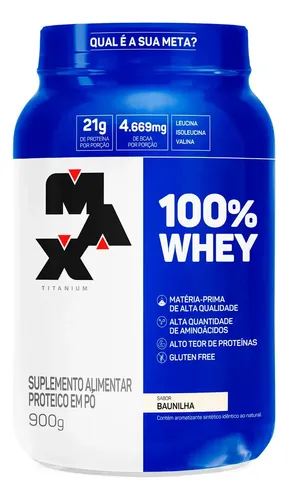 Whey Concentrado Baunilha