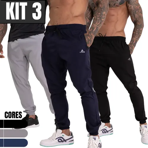 Calça Jogger Tactel Slim Elastano